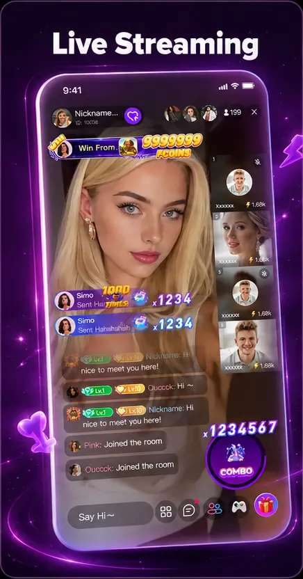 Flash Live live streaming feature artwork